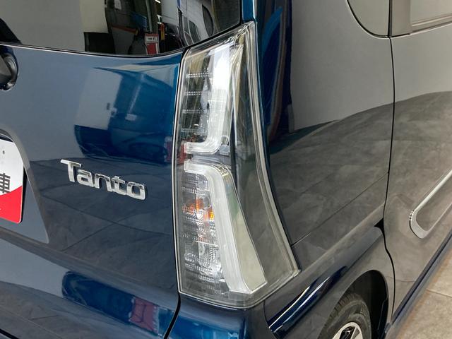 タントカスタムＲＳスタイルセレクション　ターボ　ＬＥＤ　車検整備付衝突被害軽減ブレーキ　コーナーセンサー　ターボ　バックカメラ（ナビ装着時用）　ＣＤステレオ　クルーズコントロール　ＥＴＣ　前席シートヒーター　両側電動スライド　ＬＥＤ　スマートキー　エコアイドル（滋賀県）の中古車