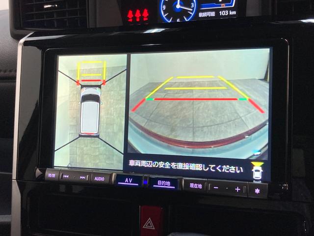 トールカスタムＧ　９型ナビ　パノラマカメラ　前後ドラレコ衝突被害軽減ブレーキ　コーナーセンサー　ＬＥＤヘッドライト　両側電動スライドドア　レーダークルーズコントロール　９インチフルセグナビ　ＤＶＤ　Ｂｌｕｅｔｏｏｔｈ　ＵＳＢ　パノラマカメラ　前後ドラレコ（滋賀県）の中古車