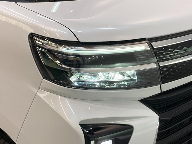 タントカスタムＸ　両側電動スライドドア　ＬＥＤ　届出済未使用車衝突被害軽減ブレーキ　コーナーセンサー　バックカメラ（ナビ装着時用）　両側電動スライドドア　前席シートヒーター　電動パーキングブレーキ　ＬＥＤ　オートライト　オートエアコン　スマートキー　エコアイドル（滋賀県）の中古車