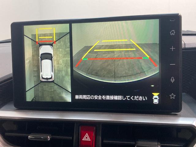 ロッキーＧ　９型ディスプレイオーディオ　パノラマカメラ　車検整備付追突被害軽減ブレーキ　コーナーセンサー　ＬＥＤ　スマートキー　レーダークルーズコントロール　前席シートヒーター　９インチディスプレイオーディオ　Ｂｌｕｅｔｏｏｔｈ　ＵＳＢ　パノラマカメラ　ドラレコ（滋賀県）の中古車