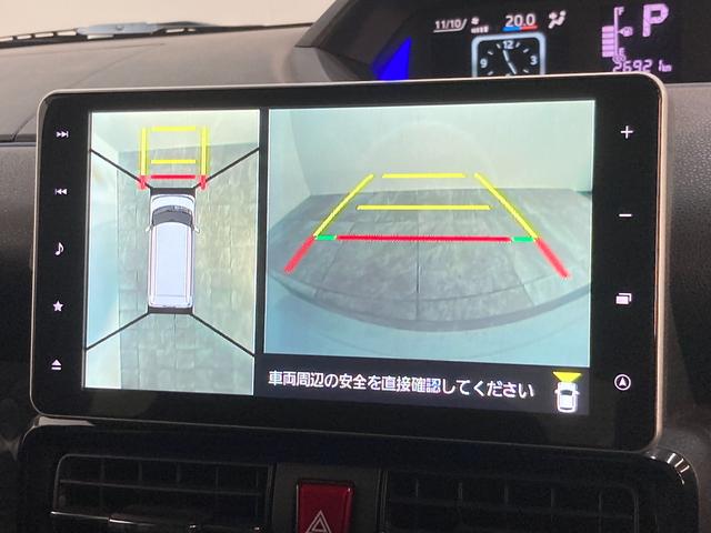 タントカスタムＸ　９インチフルセグナビ　全周囲カメラ　車検整備付衝突被害軽減ブレーキ　コーナーセンサー　９インチフルセグナビ　Ｂｌｕｅｔｏｏｔｈ　ＤＶＤ再生　ＣＤ録音　全周囲カメラ　ナビ連動前後ドラレコ　ＥＴＣ　前席シートヒーター　両側電動スライド　エコアイドル（滋賀県）の中古車