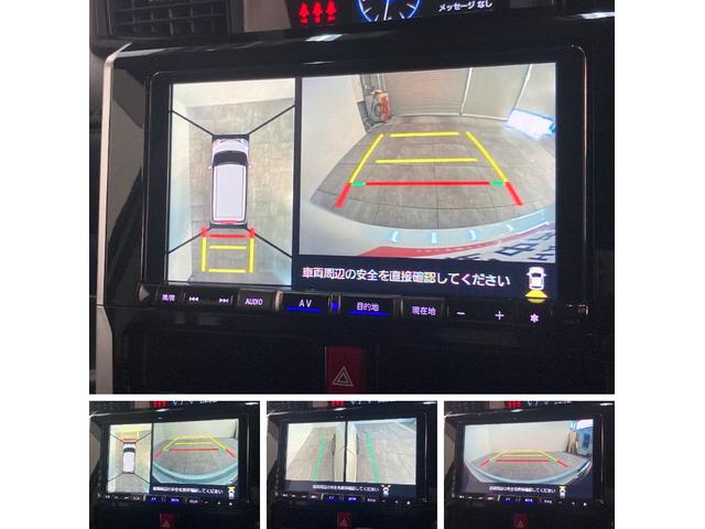 トールカスタムＧ　９型ナビ　パノラマカメラ　ドラレコ　車検整備付追突被害軽減ブレーキ　スマアシ　コーナーセンサー　ＬＥＤ　両側電動スライドドア　レーダークルーズコントロール　９インチフルセグナビ　ＤＶＤ　Ｂｌｕｅｔｏｏｔｈ　ＵＳＢ　ナビ連動ドラレコ　パノラマカメラ（滋賀県）の中古車