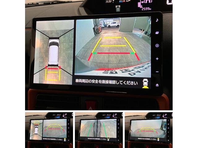 タントファンクロス　１０型ナビ　パノラマカメラ　前後車内ドラレコ追突被害軽減ブレーキ　コーナーセンサー　ＬＥＤ　スマートキー　両側電動スライドドア　前席シートヒーター　１０インチフルセグナビ　ＤＶＤ　Ｂｌｕｅｔｏｏｔｈ　ＵＳＢ　パノラマカメラ　前後＋車内ドラレコ（滋賀県）の中古車