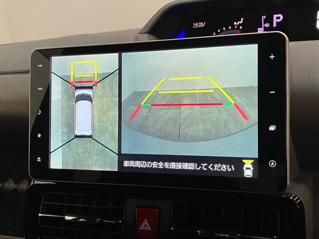 タントカスタムＸセレクション　９型ナビ　パノラマカメラ　ドラレコ追突被害軽減ブレーキ　コーナーセンサー　ＬＥＤ　スマートキー　両側電動スライドドア　前席シートヒーター　９インチフルセグナビ　ＤＶＤ　Ｂｌｕｅｔｏｏｔｈ　ＵＳＢ　ＣＤ録音　パノラマカメラ　前後ドラレコ（滋賀県）の中古車