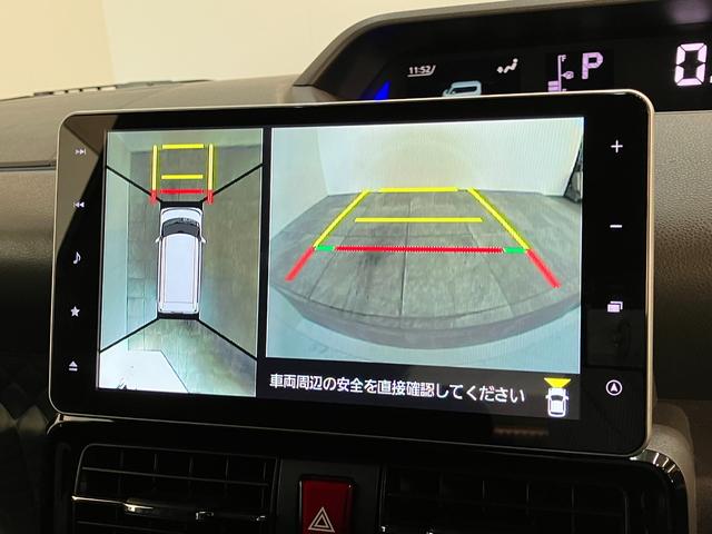 タントカスタムＲＳセレクション　９型ナビ　パノラマカメラ　クルコン追突被害軽減ブレーキ　コーナーセンサー　ＬＥＤ　電動スライドドア　レーダークルコン　シートヒーター　９型フルセグナビ　ＤＶＤ　Ｂｌｕｅｔｏｏｔｈ　　ＵＳＢ　パノラマカメラ　前後ドラレコ　後席モニター（滋賀県）の中古車