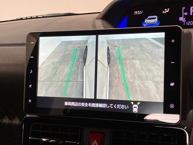 タントカスタムＸ　９型ナビ　パノラマカメラ　駐車支援システム追突被害軽減ブレーキ　スマアシ　コーナーセンサー　ＬＥＤ　スマートキー　両側電動スライドドア　９インチフルセグナビ　ＤＶＤ　Ｂｌｕｅｔｏｏｔｈ　ＵＳＢ　パノラマカメラ　駐車支援システム　ＥＴＣ車載器（滋賀県）の中古車