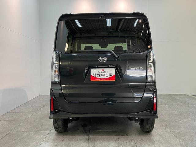 タントカスタムＸ　届出済未使用車　両側電動スライドドア追突被害軽減ブレーキ　スマアシ　コーナーセンサー　ＬＥＤ　スマートキー　両側電動スライドドア　前席シートヒーター　ナビ取付時用バックカメラ（滋賀県）の中古車