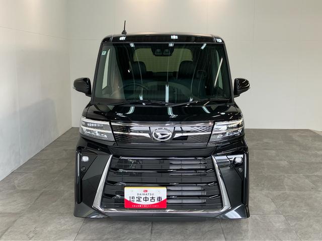 タントカスタムＲＳ　届出済未使用車　両側電動スライドドア追突被害軽減ブレーキ　スマアシ　コーナーセンサー　ＬＥＤ　スマートキー　両側電動スライドドア　前席シートヒーター　ナビ取付時用バックカメラ（滋賀県）の中古車