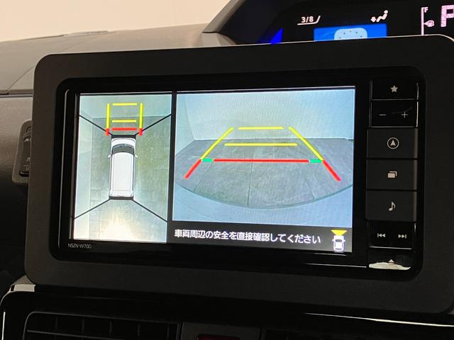 タントカスタムＸセレクション　フルセグナビ　パノラマカメラ追突被害軽減ブレーキ　コーナーセンサー　ＬＥＤ　スマートキー　両側電動スライドドア　前席シートヒーター　フルセグナビ　ＤＶＤ　Ｂｌｕｅｔｏｏｔｈ　ＵＳＢ　ナビ連動前後ドラレコ　パノラマカメラ（滋賀県）の中古車