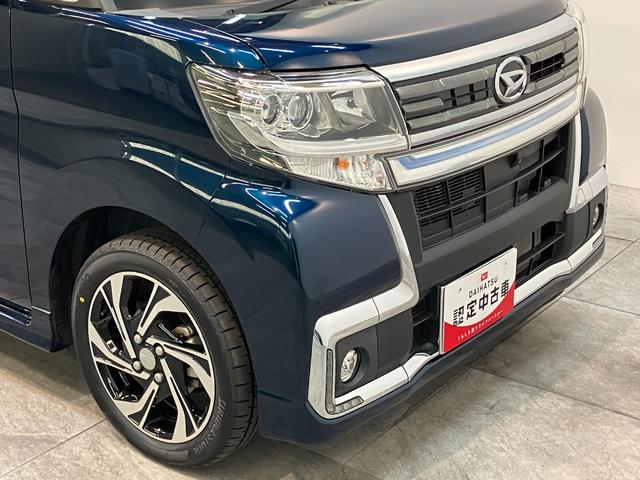 タントカスタムＲＳトップエディションＶＳ　ＳＡ３　８型ナビ追突被害軽減ブレーキ　スマアシ３　ＬＥＤ　両側電動スライドドア　運転席シートヒーター　８インチフルセグナビ　ＤＶＤ　Ｂｌｕｅｔｏｏｔｈ　ＵＳＢ　パノラマカメラ　ドラレコ（滋賀県）の中古車
