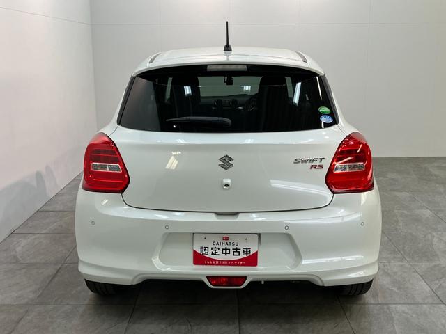 スイフトＲＳ　ディスプレイオーディオ　パノラマカメラ　クルコン追突被害軽減ブレーキ　コーナーセンサー　ＬＥＤ　スマートキー　クルーズコントロール　ディスプレイオーディオ　Ｂｌｕｅｔｏｏｔｈ　パノラマカメラ　前後ドラレコ　ＥＴＣ車載器（滋賀県）の中古車