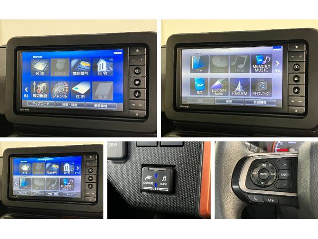 タフトＧターボ　４ＷＤ　フルセグナビ　バックカメラ　前後ドラレコ追突被害軽減ブレーキ　コーナーセンサー　ＬＥＤ　スマートキー　前席シートヒーター　フルセグナビ　ＤＶＤ　Ｂｌｕｅｔｏｏｔｈ　ＵＳＢ　ＣＤ録音　バックカメラ　レーダークルコン　前後ドラレコ（滋賀県）の中古車