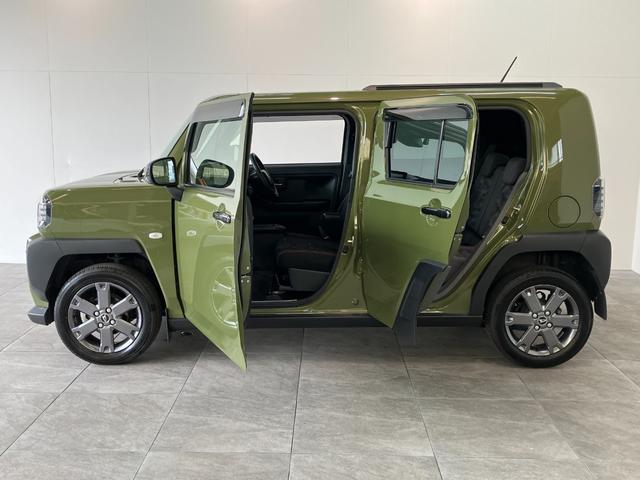 タフトＧターボ　４ＷＤ　フルセグナビ　バックカメラ　前後ドラレコ追突被害軽減ブレーキ　コーナーセンサー　ＬＥＤ　スマートキー　前席シートヒーター　フルセグナビ　ＤＶＤ　Ｂｌｕｅｔｏｏｔｈ　ＵＳＢ　ＣＤ録音　バックカメラ　レーダークルコン　前後ドラレコ（滋賀県）の中古車