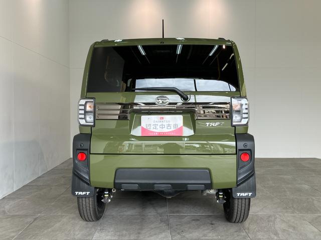 タフトＧターボ　４ＷＤ　フルセグナビ　バックカメラ　前後ドラレコ追突被害軽減ブレーキ　コーナーセンサー　ＬＥＤ　スマートキー　前席シートヒーター　フルセグナビ　ＤＶＤ　Ｂｌｕｅｔｏｏｔｈ　ＵＳＢ　ＣＤ録音　バックカメラ　レーダークルコン　前後ドラレコ（滋賀県）の中古車