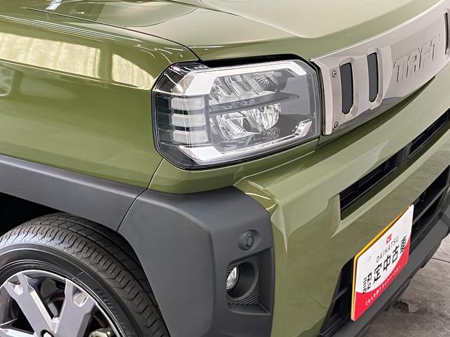 タフトＧターボ　４ＷＤ　フルセグナビ　バックカメラ　前後ドラレコ追突被害軽減ブレーキ　コーナーセンサー　ＬＥＤ　スマートキー　前席シートヒーター　フルセグナビ　ＤＶＤ　Ｂｌｕｅｔｏｏｔｈ　ＵＳＢ　ＣＤ録音　バックカメラ　レーダークルコン　前後ドラレコ（滋賀県）の中古車