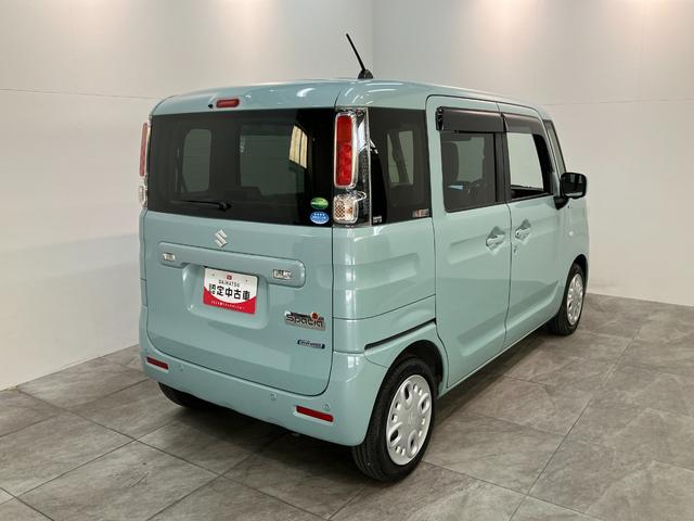 スペーシアハイブリッドＸ　フルセグナビ　パノラマカメラ　車検整備付追突被害軽減ブレーキ　コーナーセンサー　スマートキー　オートエアコン　両側電動スライドドア　運転席シートヒーター　フルセグナビ　ＤＶＤ　Ｂｌｕｅｔｏｏｔｈ　ドラレコ　パノラマカメラ（滋賀県）の中古車
