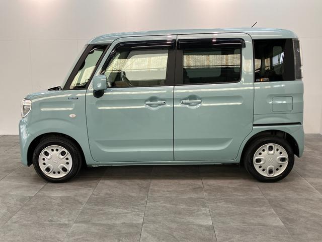 スペーシアハイブリッドＸ　フルセグナビ　パノラマカメラ　車検整備付追突被害軽減ブレーキ　コーナーセンサー　スマートキー　オートエアコン　両側電動スライドドア　運転席シートヒーター　フルセグナビ　ＤＶＤ　Ｂｌｕｅｔｏｏｔｈ　ドラレコ　パノラマカメラ（滋賀県）の中古車