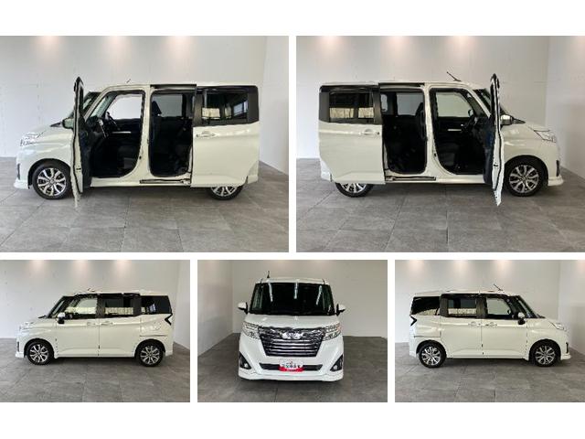 トールカスタムＧターボＳＡ３　９型ナビ　パノラマカメラ衝突被害軽減ブレーキ・スマアシ３　コーナーセンサー　ＬＥＤヘッドライト　両側電動スライドドア　クルーズコントロール　９インチフルセグナビ　ＤＶＤ　Ｂｌｕｅｔｏｏｔｈ　ＵＳＢ　パノラマカメラ　ドラレコ（滋賀県）の中古車