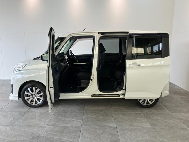 トールカスタムＧターボＳＡ３　９型ナビ　パノラマカメラ衝突被害軽減ブレーキ・スマアシ３　コーナーセンサー　ＬＥＤヘッドライト　両側電動スライドドア　クルーズコントロール　９インチフルセグナビ　ＤＶＤ　Ｂｌｕｅｔｏｏｔｈ　ＵＳＢ　パノラマカメラ　ドラレコ（滋賀県）の中古車