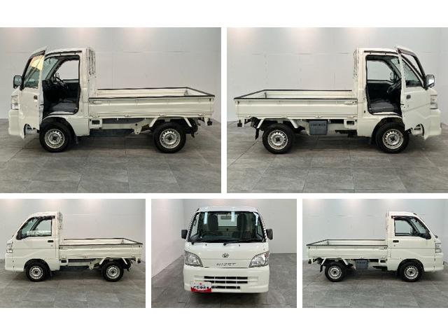 ハイゼットトラックエアコン・パワステ　スペシャル　４ＷＤ　５ＭＴ　走行４万Ｋ台４ＷＤ　５ＭＴ　ＡＭ／ＦＭラジオ　マニュアルエアコン　マニュアルレベリング　テールゲートチェーン　ゲートプロテクター（滋賀県）の中古車