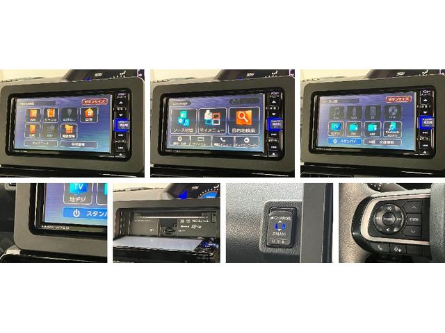 タントカスタムＲＳスタイルセレクション　フルセグナビ　Ｂカメラ追突被害軽減ブレーキ　コーナーセンサー　ＬＥＤ　両側電動スライドドア　レーダークルーズコントロール　シートヒーター　フルセグナビ　ＤＶＤ　Ｂｌｕｅｔｏｏｔｈ　ＵＳＢ　バックカメラ　前後ドラレコ　ＥＴＣ（滋賀県）の中古車