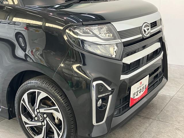 タントカスタムＲＳスタイルセレクション　フルセグナビ　Ｂカメラ追突被害軽減ブレーキ　コーナーセンサー　ＬＥＤ　両側電動スライドドア　レーダークルーズコントロール　シートヒーター　フルセグナビ　ＤＶＤ　Ｂｌｕｅｔｏｏｔｈ　ＵＳＢ　バックカメラ　前後ドラレコ　ＥＴＣ（滋賀県）の中古車