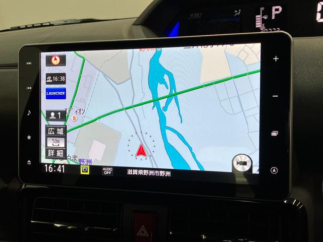 タントカスタムＲＳセレクション　９型ナビ　パノラマカメラ追突被害軽減ブレーキ　コーナーセンサー　ＬＥＤ　スマートキー　両側電動スライドドア　レーダークルコン　シートヒーター　９インチフルセグナビ　ＤＶＤ　Ｂｌｕｅｔｏｏｔｈ　ＵＳＢ　前後ドラレコ　ＥＴＣ（滋賀県）の中古車