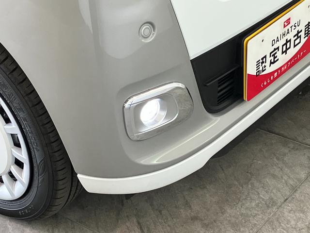 ムーヴキャンバスストライプスＧ　届出済未使用車　両側電動スライドドア追突被害軽減ブレーキ　スマアシ　コーナーセンサー　ＬＥＤ　スマートキー　両側電動スライドドア　前席シートヒーター　オートエアコン　ナビ取付時用バックカメラ（滋賀県）の中古車