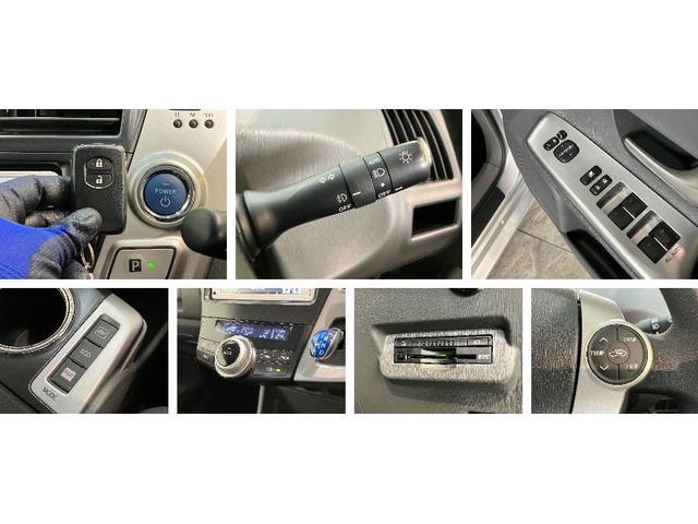 プリウスアルファＳ　Ｌセレクション　ワンセグナビ　バックカメラ　車検整備付スマートキー　オートエアコン　ワンセグナビ　ドラレコ　バックカメラ　ＥＴＣ車載器（滋賀県）の中古車