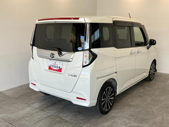 トールカスタムＧターボ　９型ナビ　パノラマカメラ　前後ドラレコ追突被害軽減ブレーキ　スマアシ　コーナーセンサー　ＬＥＤ　スマートキー　両側電動スライドドア　レーダークルーズコントロール　９インチフルセグナビ　ＤＶＤ　Ｂｌｕｅｔｏｏｔｈ　ＵＳＢ　パノラマカメラ（滋賀県）の中古車