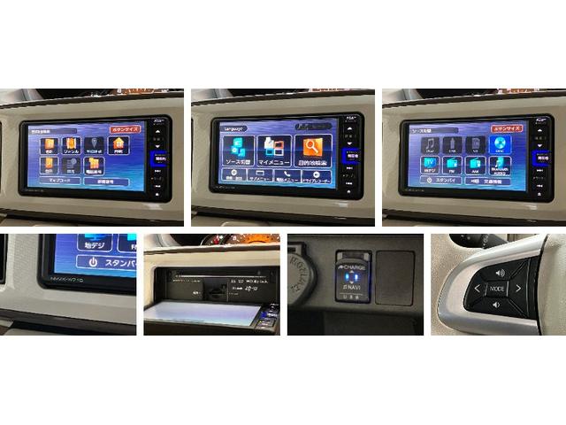 ムーヴキャンバスＧホワイトアクセントリミテッドＳＡ３　フルセグナビ　Ｐカメラ追突被害軽減ブレーキ　スマアシ３　ＬＥＤ　スマートキー　両側電動スライドドア　フルセグナビ　ＤＶＤ　Ｂｌｕｅｔｏｏｔｈ　ＵＳＢ　パノラマカメラ　ナビ連動前後ドラレコ（滋賀県）の中古車