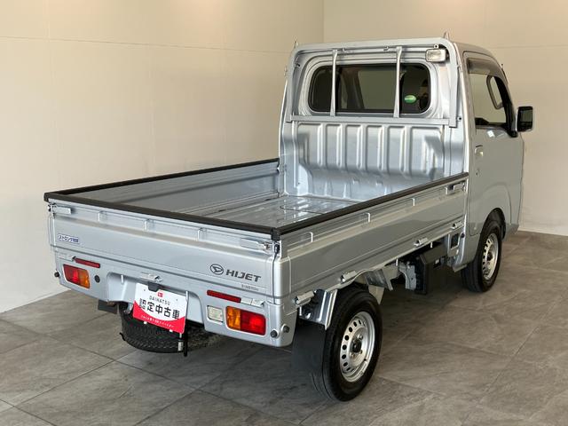 ハイゼットトラックエクストラＳＡ３ｔ　４ＷＤ　ＡＴ　リヤ４枚リーフスプリング４ＷＤ　ＡＴ　衝突被害軽減ブレーキ　リヤ４枚リーフスプリング　ストロング防錆　ＬＥＤヘッドライト　パワーウインドウ　キーレスエントリー　マニュアルエアコン　マニュアルレベリング　車検整備付（滋賀県）の中古車