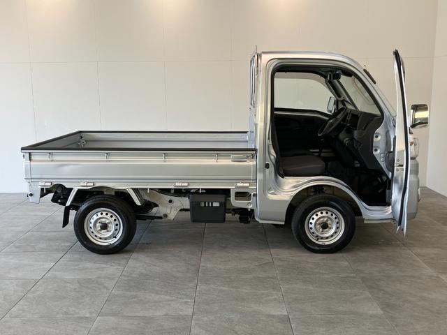 ハイゼットトラックエクストラＳＡ３ｔ　４ＷＤ　ＡＴ　リヤ４枚リーフスプリング４ＷＤ　ＡＴ　衝突被害軽減ブレーキ　リヤ４枚リーフスプリング　ストロング防錆　ＬＥＤヘッドライト　パワーウインドウ　キーレスエントリー　マニュアルエアコン　マニュアルレベリング　車検整備付（滋賀県）の中古車