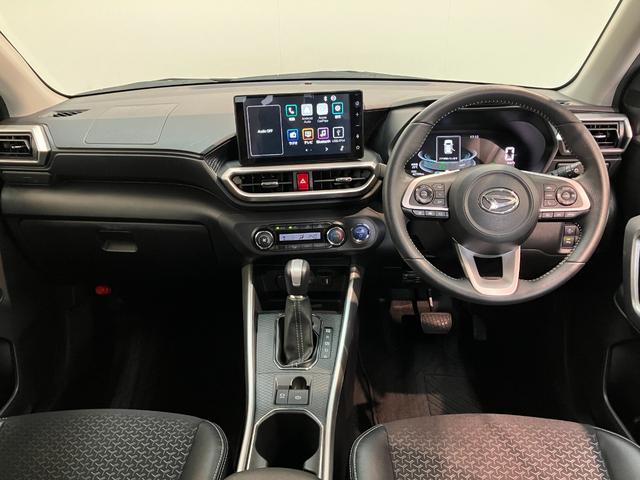 ロッキープレミアムＧ　ＨＥＶ　９型ディスプレイオーディオ　車検整備付追突被害軽減ブレーキ　スマアシ　コーナーセンサー　ＬＥＤ　スマートキー　レーダークルーズコントロール　前席シートヒーター　９インチディスプレイオーディオ　Ｂｌｕｅｔｏｏｔｈ　ＵＳＢ　パノラマカメラ（滋賀県）の中古車