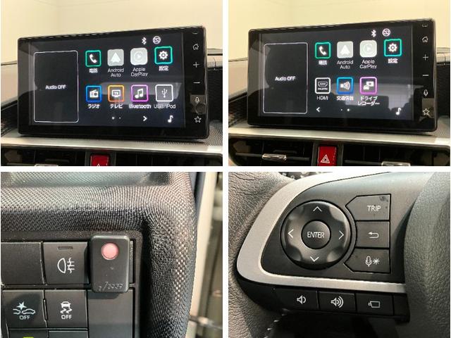 ロッキープレミアムＧ　ＨＥＶ　９型ディスプレイオーディオ　車検整備付追突被害軽減ブレーキ　スマアシ　コーナーセンサー　ＬＥＤ　スマートキー　レーダークルーズコントロール　前席シートヒーター　９インチディスプレイオーディオ　Ｂｌｕｅｔｏｏｔｈ　ＵＳＢ　パノラマカメラ（滋賀県）の中古車