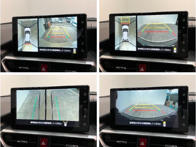 ロッキープレミアムＧ　ＨＥＶ　９型ディスプレイオーディオ　車検整備付追突被害軽減ブレーキ　スマアシ　コーナーセンサー　ＬＥＤ　スマートキー　レーダークルーズコントロール　前席シートヒーター　９インチディスプレイオーディオ　Ｂｌｕｅｔｏｏｔｈ　ＵＳＢ　パノラマカメラ（滋賀県）の中古車