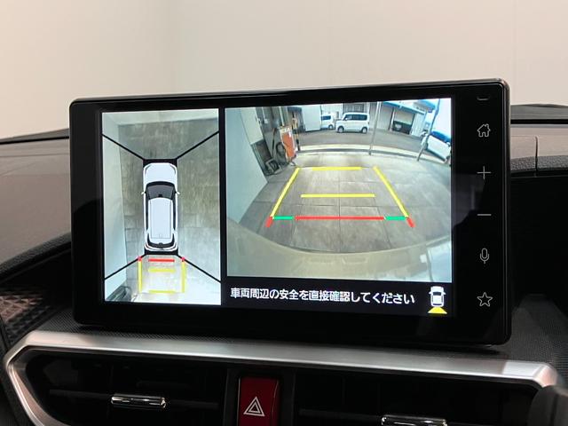 ロッキープレミアムＧ　ＨＥＶ　９型ディスプレイオーディオ　車検整備付追突被害軽減ブレーキ　スマアシ　コーナーセンサー　ＬＥＤ　スマートキー　レーダークルーズコントロール　前席シートヒーター　９インチディスプレイオーディオ　Ｂｌｕｅｔｏｏｔｈ　ＵＳＢ　パノラマカメラ（滋賀県）の中古車