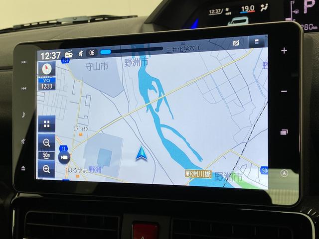 タントカスタムＲＳスタイルセレクション　９型ナビ　パノラマカメラ追突被害軽減ブレーキ　コーナーセンサー　ＬＥＤ　スマートキー　両側電動スライドドア　レーダークルコン　シートヒーター　９インチフルセグナビ　ＤＶＤ　Ｂｌｕｅｔｏｏｔｈ　ＵＳＢ　前後ドラレコ　ＥＴＣ（滋賀県）の中古車