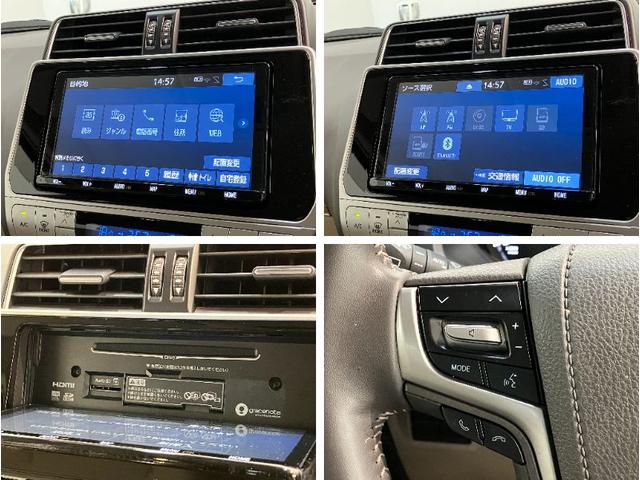 ランドクルーザープラドＴＸ　Ｌパッケージ　９型ナビ　Ｂカメラ　サンルーフ　ドラレコ追突被害軽減ブレーキ　ＴＳＳ　レーダークルーズコントロール　前席シートヒーター＆クーラー　９インチフルセグナビ　ＤＶＤ　Ｂｌｕｅｔｏｏｔｈ　ＵＳＢ　バックカメラ　３６０度ドラレコ（滋賀県）の中古車
