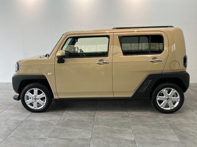 タフトＧクロムベンチャー　届出済未使用車　前席シートヒーター追突被害軽減ブレーキ　スマアシ　コーナーセンサー　ＬＥＤ　スマートキー　前席シートヒーター　オートエアコン　ナビ取付時用バックカメラ（滋賀県）の中古車
