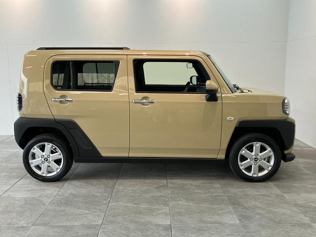 タフトＧクロムベンチャー　届出済未使用車　前席シートヒーター追突被害軽減ブレーキ　スマアシ　コーナーセンサー　ＬＥＤ　スマートキー　前席シートヒーター　オートエアコン　ナビ取付時用バックカメラ（滋賀県）の中古車