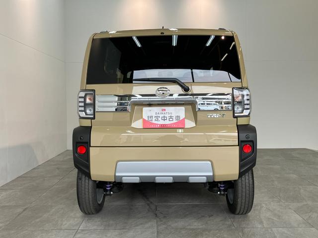 タフトＧクロムベンチャー　届出済未使用車　前席シートヒーター追突被害軽減ブレーキ　スマアシ　コーナーセンサー　ＬＥＤ　スマートキー　前席シートヒーター　オートエアコン　ナビ取付時用バックカメラ（滋賀県）の中古車
