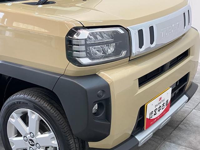 タフトＧクロムベンチャー　届出済未使用車　前席シートヒーター追突被害軽減ブレーキ　スマアシ　コーナーセンサー　ＬＥＤ　スマートキー　前席シートヒーター　オートエアコン　ナビ取付時用バックカメラ（滋賀県）の中古車