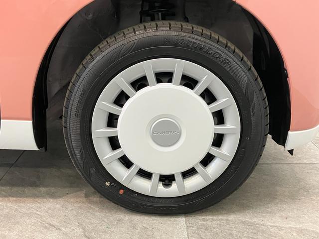 ムーヴキャンバスストライプスＧ　届出済未使用車　両側電動スライドドア追突被害軽減ブレーキ　スマアシ　コーナーセンサー　ＬＥＤ　スマートキー　前席シートヒーター　両側電動スライドドア　ナビ取付時用バックカメラ（滋賀県）の中古車