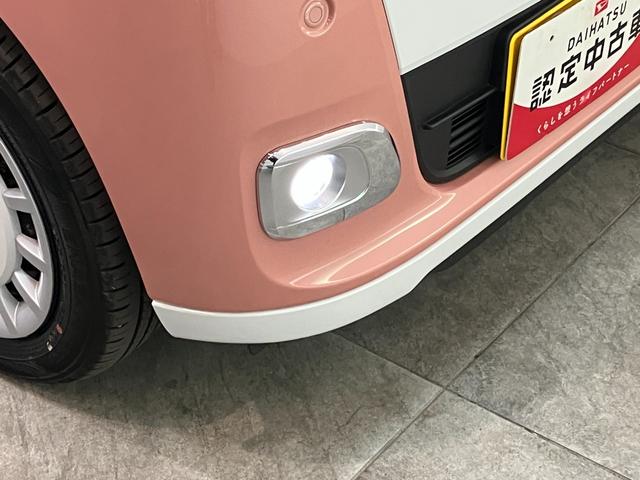 ムーヴキャンバスストライプスＧ　届出済未使用車　両側電動スライドドア追突被害軽減ブレーキ　スマアシ　コーナーセンサー　ＬＥＤ　スマートキー　前席シートヒーター　両側電動スライドドア　ナビ取付時用バックカメラ（滋賀県）の中古車