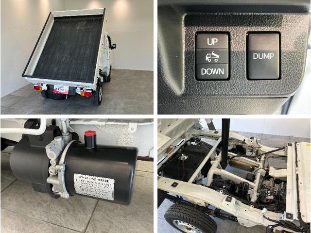 ハイゼットトラックローダンプ　４ＷＤ　ＡＴ車　走行３千キロ弱追突被害軽減ブレーキ　スマアシ３ｔ　キーレス　パワーウインドウ　荷台作業灯　ＣＤステレオ　電動ダンプ　リヤ４枚リーフスプリング（滋賀県）の中古車