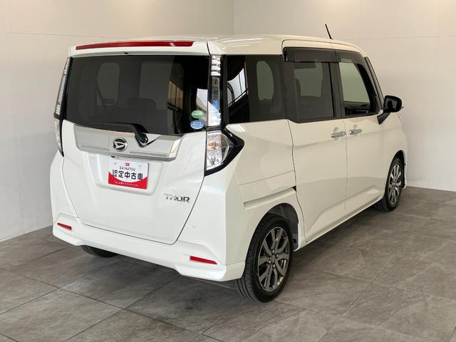 トールカスタムＧターボＳＡ２　フルセグナビ　パノラマカメラ追突被害軽減ブレーキ　スマアシ２　ＬＥＤ　スマートキー　両側電動スライドドア　前席シートヒーター　クルーズコントロール　フルセグナビ　ＤＶＤ　Ｂｌｕｅｔｏｏｔｈ　ＵＳＢ　パノラマカメラ　前後ドラレコ（滋賀県）の中古車