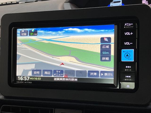タントＸ　フルセグナビ　バックカメラ　左側電動スライドドア追突被害軽減ブレーキ　スマアシ　コーナーセンサー　ＬＥＤ　スマートキー　左側電動スライドドア　前席シートヒーター　フルセグナビ　ＤＶＤ　Ｂｌｕｅｔｏｏｔｈ　ＵＳＢ　バックカメラ（滋賀県）の中古車