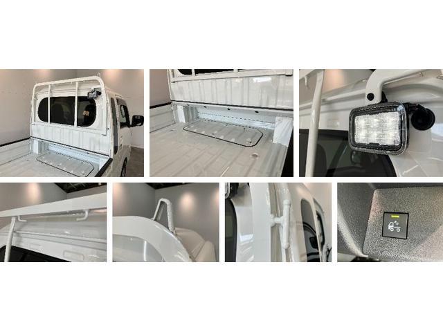 ハイゼットトラックジャンボエクストラ　４ＷＤ　ＬＥＤヘッドライト　スマートキー衝突被害軽減ブレーキ　コーナーセンサー　電子制御式４ＷＤ　ＣＶＴ　ＬＥＤヘッドライト　オートライト　スマートキー　スーパーデフロック　パワーウインドウ　マニュアルエアコン　エコアイドル（滋賀県）の中古車