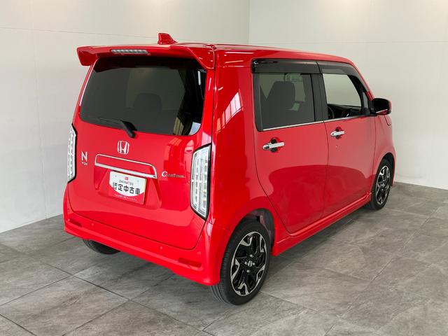 Ｎ−ＷＧＮカスタムＬターボホンダセンシング　４ＷＤ　フルセグナビ　バックカメラ追突被害軽減ブレーキ　コーナーセンサー　ＬＥＤ　スマートキー　クルーズコントロール　前席シートヒーター　フルセグナビ　ＤＶＤ　Ｂｌｕｅｔｏｏｔｈ　ＵＳＢ　バックカメラ　前後ドラレコ（滋賀県）の中古車
